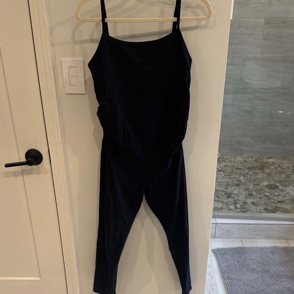 Beyond the Bump by Beyond Yoga Spacedye Uplevel Maternity Jumpsuit